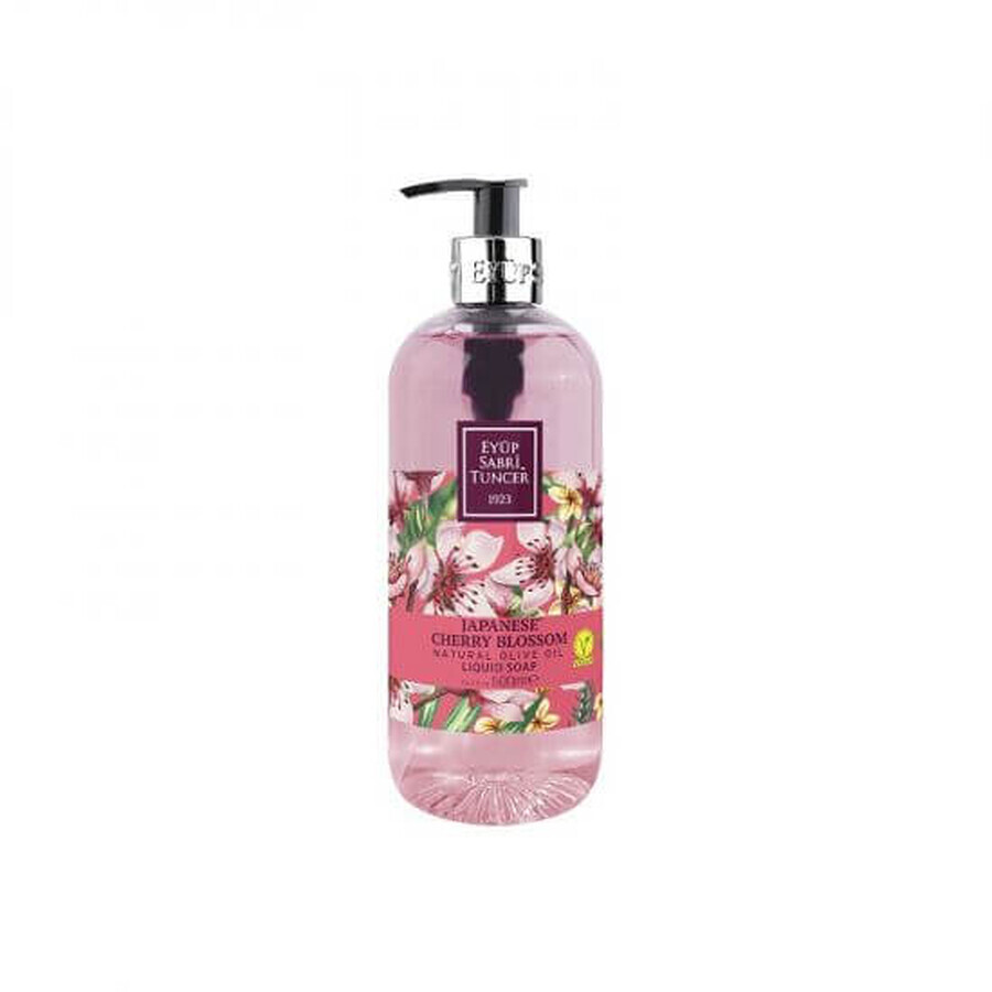 Sapun lichid Japanese Cherry Blossom, 500 ml, Eyup Sabri Tuncer