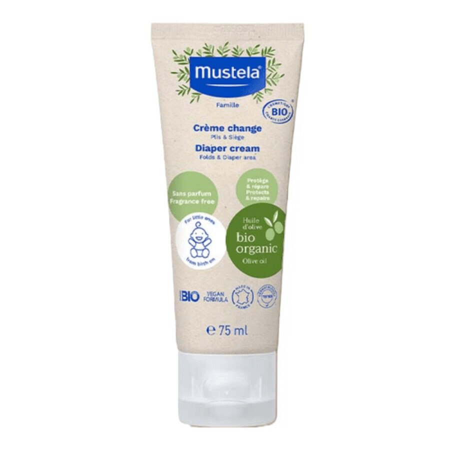 Cremă Eco pentru zona scutecului, 75 ml, Mustela