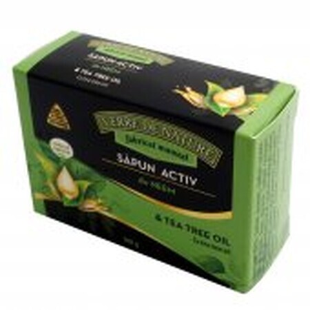 Aktivseife Neem mit Teebaumöl 100 g Verre de Nature