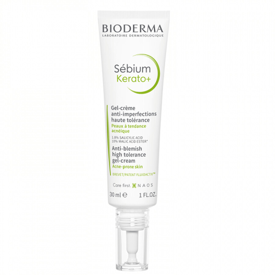 Bioderma Sebium Kerato+ Gel gegen Hautunreinheiten, 30 ml