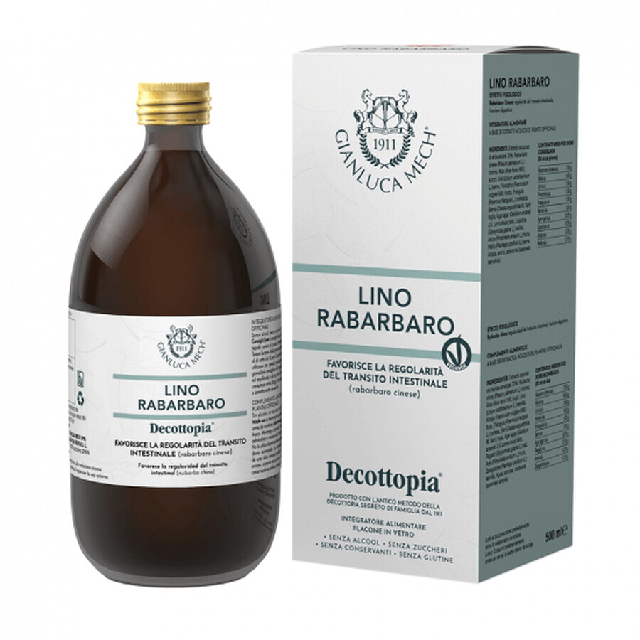 Lino Rabarbaro Decottopia, 500 ml, Gianluca Mech