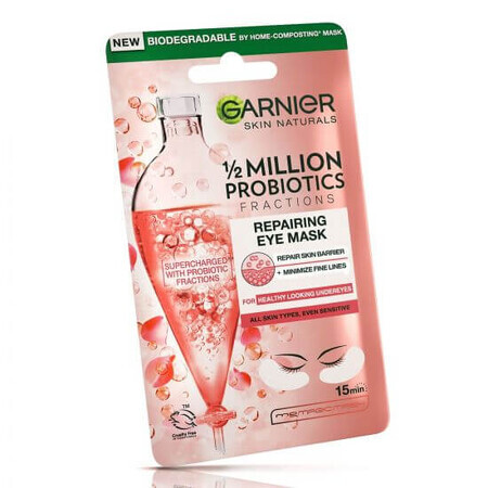 Reparierende Augenmaske mit 1/2 Million probiotischer Fraktionen Skin Naturals, 6 g, Garnier
