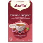Bio-Immununterstützungstee + Bio-Echinacea-Tee Packung, 17 Beutel + 17 Beutel, Yogi Tea
