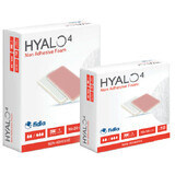 Hyalo4 Nicht klebender Schaumstoffverband, 10x20 cm, 10 Stück, Fidia Farmaceutici