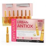 Ser pentru fata Urban Antitox, 7 fiole x 2 ml, Dhyvana