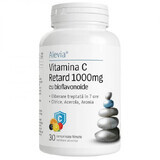 Vitamin C Retard mit Bioflavonoiden, 1000 mg, 30 Kapseln, Alevia