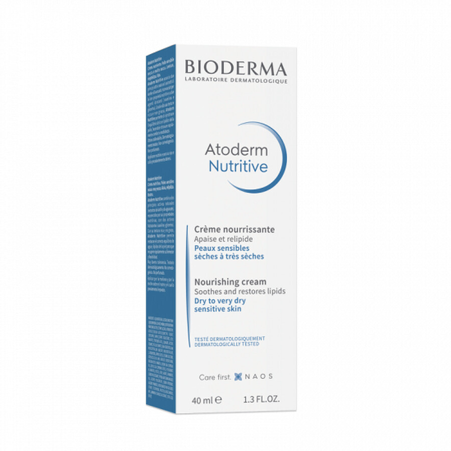 Bioderma Atoderm Pflegende Creme für trockene und sehr trockene Haut, 40 ml