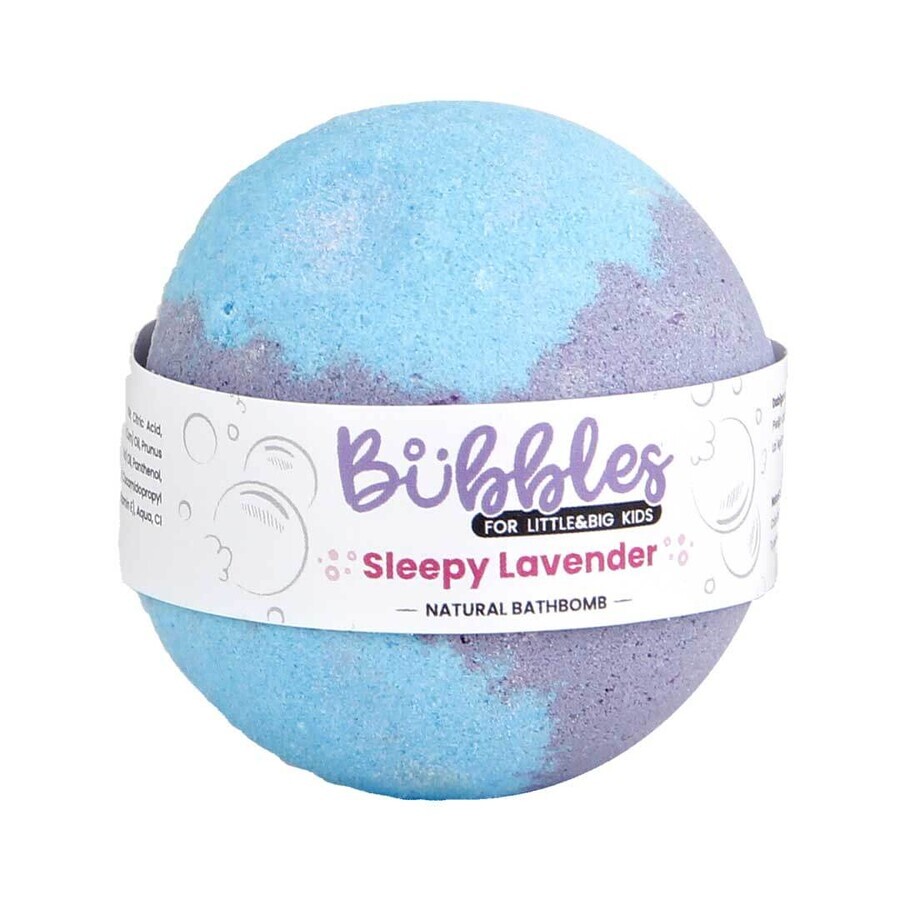 Bila de baie pentru copii, cu lavanda, Sleepy Lavander, Bubbles, 115 g