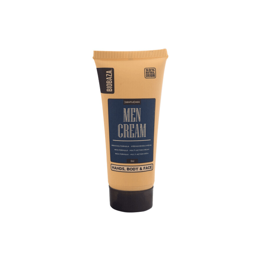 Crema naturala universala pentru barbati (maini, corp, fata), 30 ml, Biobaza