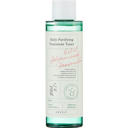 Daily Purifying Treatment Toner - Lotiune tonica exfolianta anti-imperfectiuni cu acizi AHA, BHA si PHA, AXIS-Y 200ml