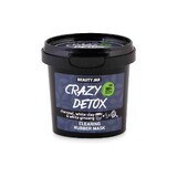 Masca faciala alginata detoxifianta, cu carbune si argila alba, Crazy Detox, Beauty Jar, 20g