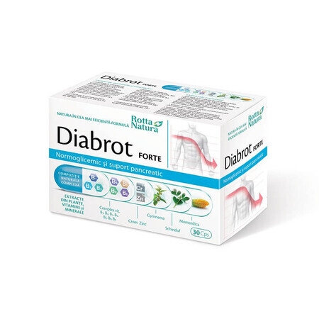 Diabrot Forte, 30 capsule, Rotta Natura