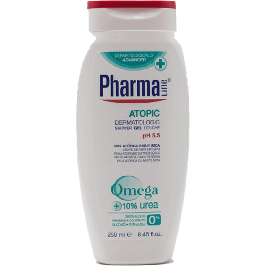 PharmaLine Duschgel für atopische Haut, 250 ml