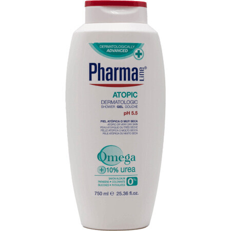 PharmaLine Duschgel für atopische Haut, 750 ml
