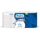 Regina Hârtie igienică Delicate Pur 3 straturi, 8 buc