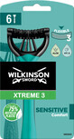 Wilkinson Aparat de ras xtreme 3 sensitive, 6 buc