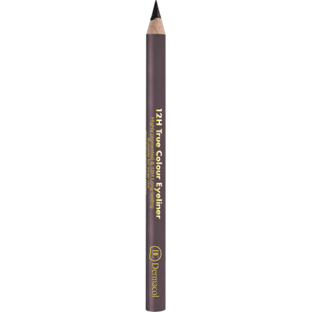Dermacol 12H True Colour creion de ochi 10 Dark Mallow, 0,28 g