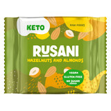 Vegane Haselnuss- und Mandelkekse, 40 g, Rusani