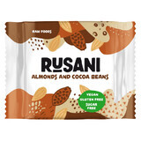 Biscuiti vegani cu boabe de cacao, 40 g, Rusani