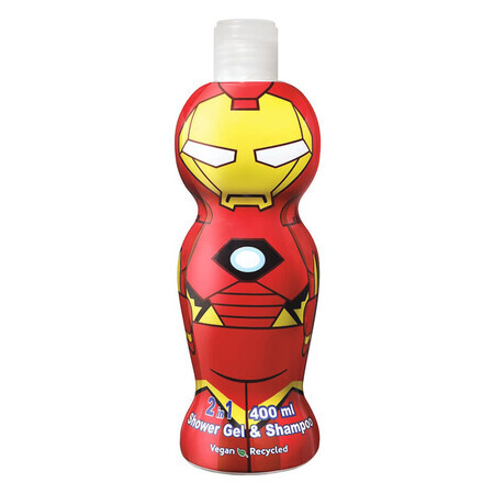 Iron Man Shampoo und Duschgel, 400 ml, Air Val