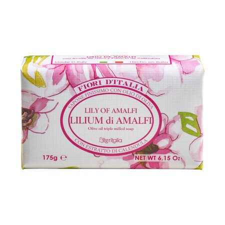 Pflanzliche Seife mit Amalfi-Lilie, 175g, Iteritalia