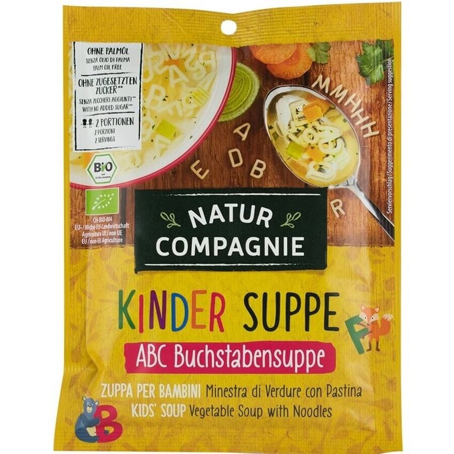 Bio-Buchstabensuppe, 50 g, Natur Compagnie