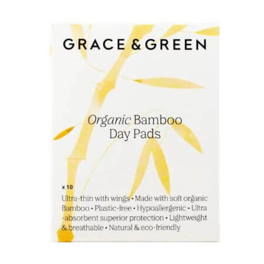 Bio-Bambus-Einlagen, 10 Stück, Grace and Green