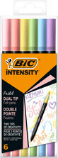 BIC Double-pointed Marker in Pastellfarben, 6 St&#252;ck.
