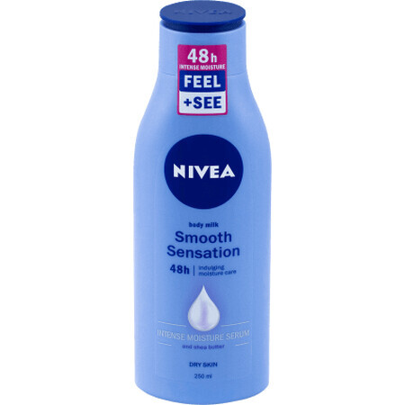 Nivea Smooth Sensation Body Lotion voor droge huid, 250 ml, 250 ml