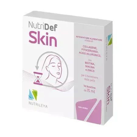NutriDef Skin für Wellness und Schönheit der Haut, 14 Beutel, Nutrileya