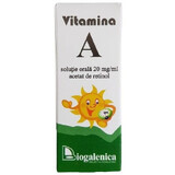 Vitamin A Oily Solution - 10ml, Biogalenic