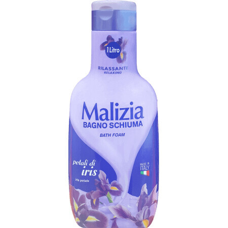 Malizia Sparkling Badeschaum mit Irisblüten, 1 l