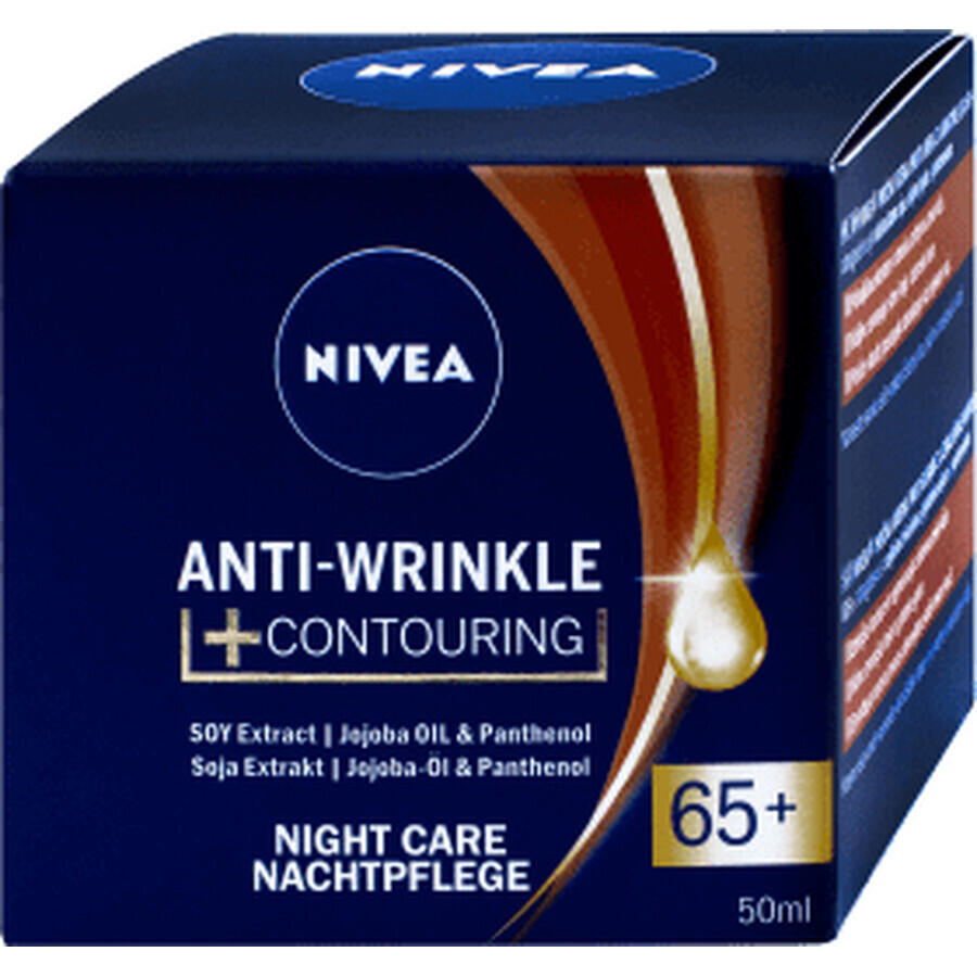 Nivea Anti-Wrinkle Night Cream 65+, 50 ml