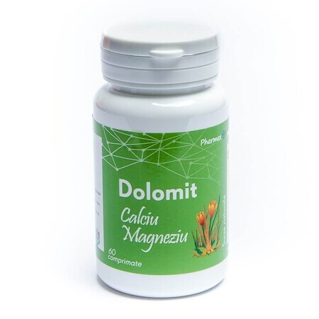 Dolomit Calcium und Magnesium, 60 Tabletten, Pharmex