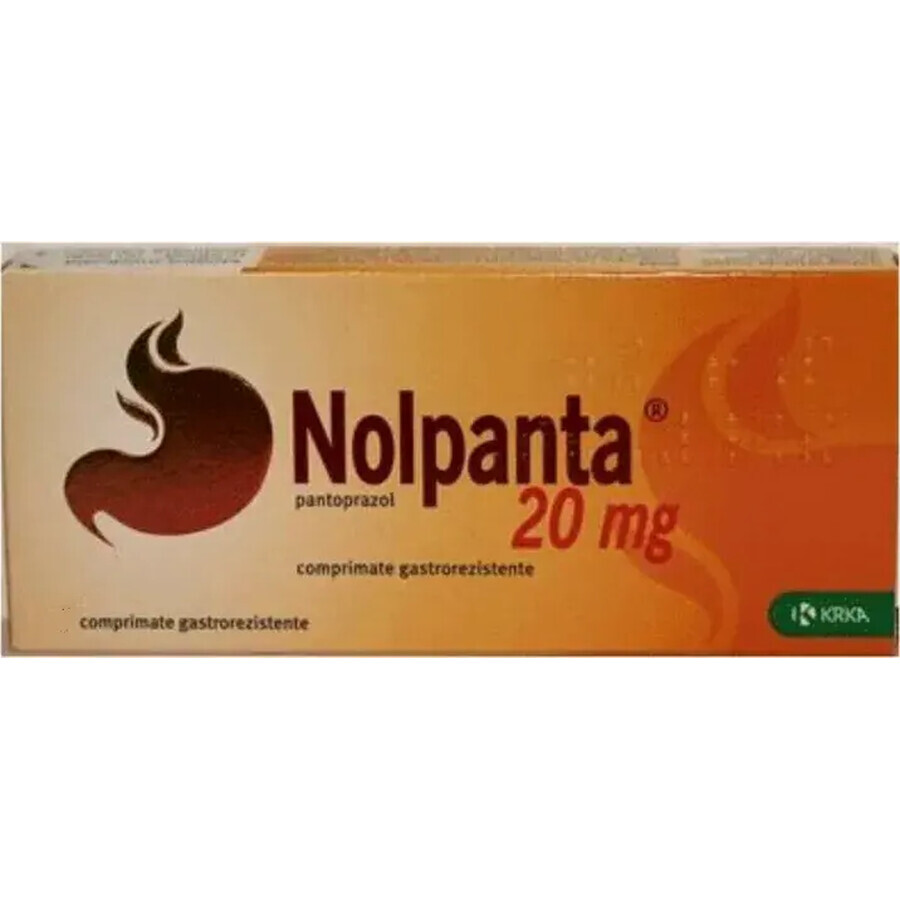 Nolpanta 20 mg, 14 compr gastr. KRKA