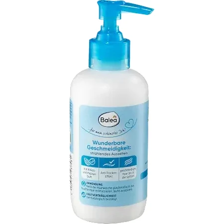 Balea Latte idratante per capelli, 200 ml