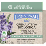 I Provenzali Cremă de față antirid cu lavandă, 50 ml