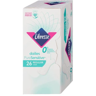 Libresse Pure Sensitive codzienne wkładki chłonne, 26 szt.