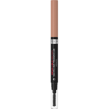 Loreal Paris Infaillible Brows creion pentru sprâncene n.6.0 Dark Blonde, 1 buc