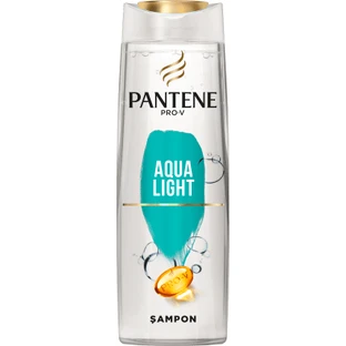Pantene PRO-V Şampon Aqua Light pentru păr gras, 400 ml
