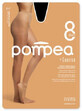 Pompea Damen schwarze Sonne 8 DEN 1/2-S, 1 St&#252;ck