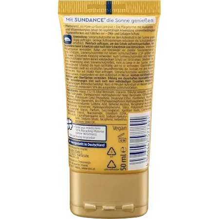 Sundance Cremă anti-îmbătrânire cu protecție solară SPF 30, 50 ml