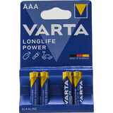 Varta Baterii puternice cu durată lungă de viață AAAR3, 4 buc