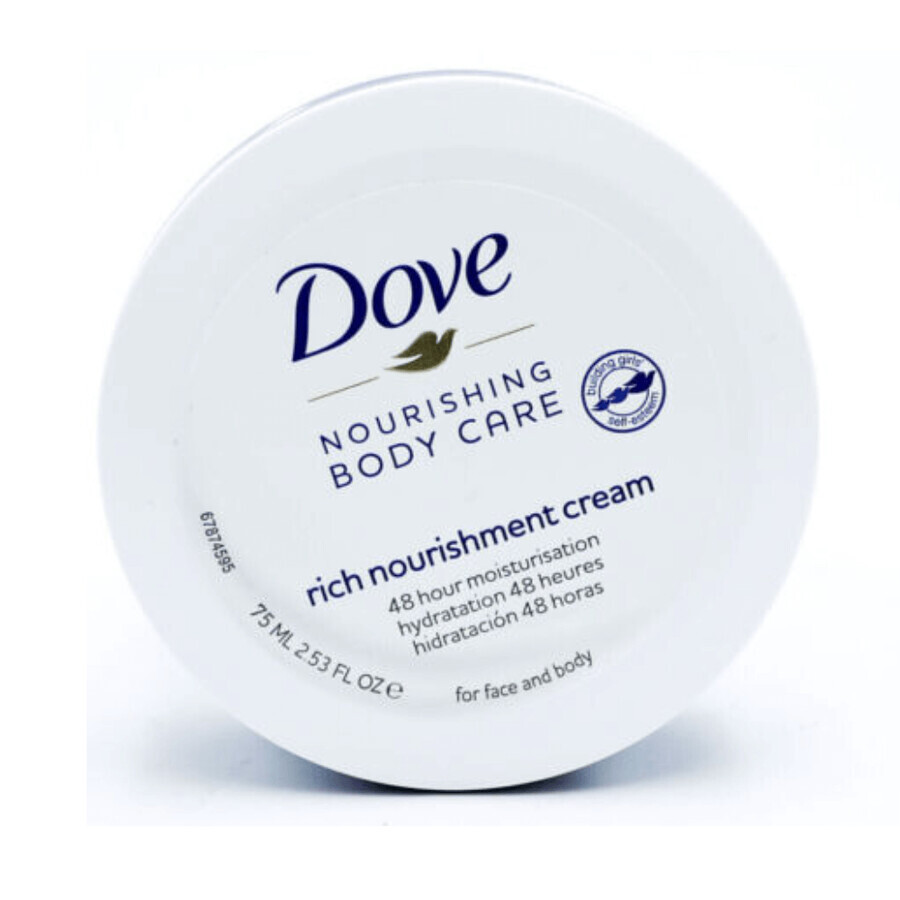 Crema de corp Rich Nourishment, 75 ml, Dove