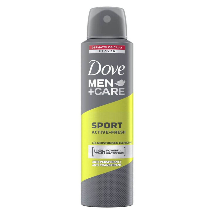 Deodorant Spray Sport Active Fresh, 150 ml, Dove Men