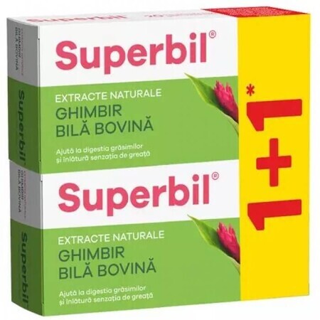 Superbil Packung, 20 Tabletten + 20 Tabletten, Fiterman Pharma