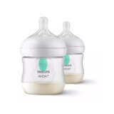 Set Biberoane cu dispozitiv anticolici Natural Response, 0 luni+, 2 x 125 ml, Philips Avent