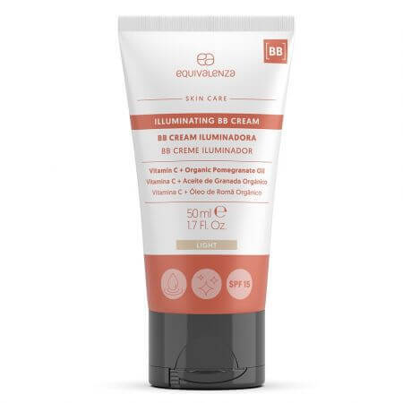 Illuminierende BB-Creme mit Vitamin C und SPF 15, leicht, 50 ml, Equivalenza