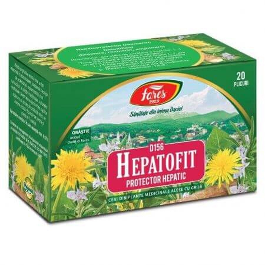 Hepatofit Tee, 20 Portionsbeutel, Fares