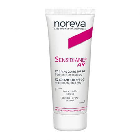 Noreva Sensidiane AR CC korrigierende Creme für empfindliche Haut, SPF 30, 40 ml